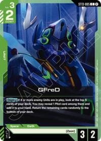 GFreD - Starter Deck 13: Silent Barrage - Gundam Card Game card