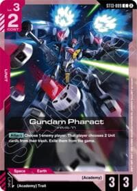 Gundam Pharact - Starter Deck 13: Silent Barrage - Gundam Card Game card