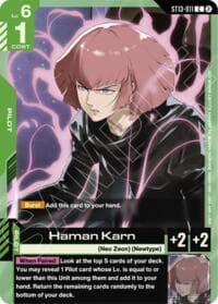 Haman Karn - Starter Deck 13: Silent Barrage - Gundam Card Game card