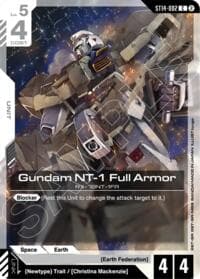 Gundam NT-1 Full Armor - Starter Deck 14: Heavy Dominion - Gundam Card Game card