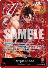 Portgas.D.Ace (Ace Deck) - Set Sail Deck Set - One Piece Card Game card