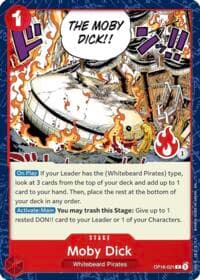 Moby Dick (Ace Deck) - Set Sail Deck Set - One Piece Card Game card