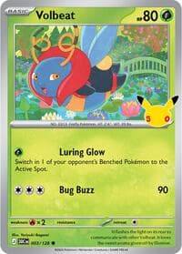 Volbeat - ME: 30th Celebration - Pokemon card