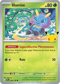 Illumise - ME: 30th Celebration - Pokemon card