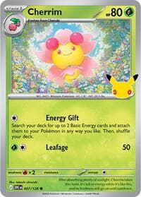 Cherrim - ME: 30th Celebration - Pokemon card