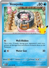 Slowpoke - ME: 30th Celebration - Pokemon card