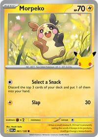 Morpeko - ME: 30th Celebration - Pokemon card