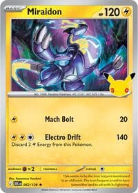 Miraidon - ME: 30th Celebration - Pokemon card