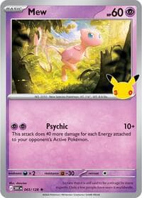 Mew - ME: 30th Celebration - Pokemon card