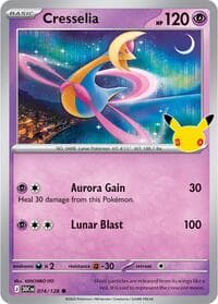Cresselia - ME: 30th Celebration - Pokemon card