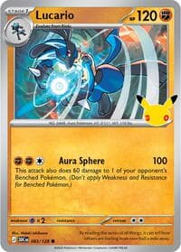 Lucario - ME: 30th Celebration - Pokemon card