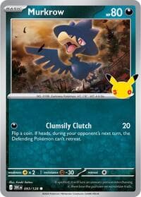 Murkrow - ME: 30th Celebration - Pokemon card