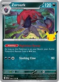 Zoroark - ME: 30th Celebration - Pokemon card