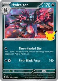 Hydreigon - ME: 30th Celebration - Pokemon card