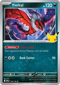 Yveltal - ME: 30th Celebration - Pokemon card