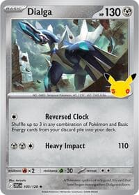 Dialga - ME: 30th Celebration - Pokemon card
