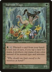 Harvest Mage - Nemesis - Magic: The Gathering card
