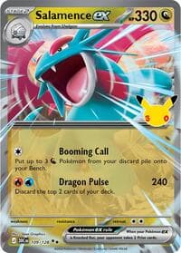 Salamence ex - ME: 30th Celebration - Pokemon card