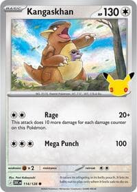 Kangaskhan - ME: 30th Celebration - Pokemon card