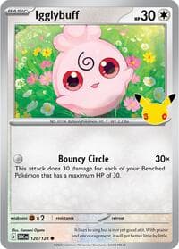 Igglybuff - ME: 30th Celebration - Pokemon card