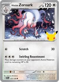Hisuian Zoroark - ME: 30th Celebration - Pokemon card