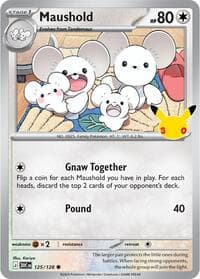 Maushold - ME: 30th Celebration - Pokemon card