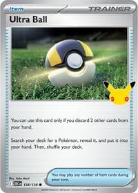 Ultra Ball - ME: 30th Celebration - Pokemon card