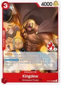 Kingdew (Ace Deck) - Set Sail Deck Set - One Piece Card Game card