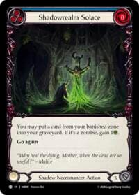 Shadowrealm Solace - Usurp the Shadow Throne - Flesh and Blood TCG card