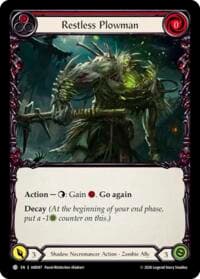 Restless Plowman - Usurp the Shadow Throne - Flesh and Blood TCG card