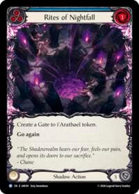 Rites of Nightfall - Usurp the Shadow Throne - Flesh and Blood TCG card