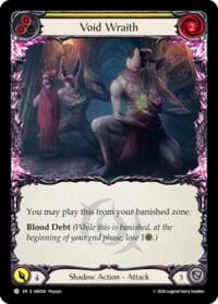Void Wraith (Yellow) - Usurp the Shadow Throne - Flesh and Blood TCG card