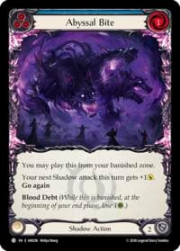 Abyssal Bite - Usurp the Shadow Throne - Flesh and Blood TCG card
