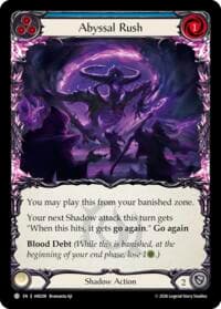 Abyssal Rush - Usurp the Shadow Throne - Flesh and Blood TCG card
