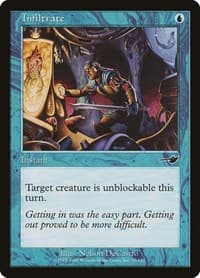 Infiltrate - Nemesis - Magic: The Gathering card