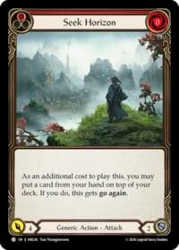 Seek Horizon (Red) - Usurp the Shadow Throne - Flesh and Blood TCG card