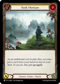 Seek Horizon (Yellow) - Usurp the Shadow Throne - Flesh and Blood TCG card