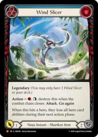 Wind Slicer - Usurp the Shadow Throne - Flesh and Blood TCG card