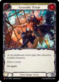 Favorable Winds - Usurp the Shadow Throne - Flesh and Blood TCG card