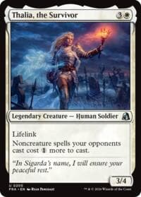 Thalia, the Survivor - Reality Fracture - Magic: The Gathering card