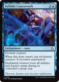 Infinite Coursework - Reality Fracture - Magic: The Gathering card