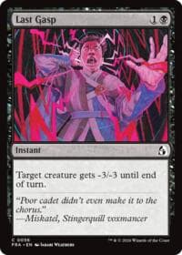 Last Gasp - Reality Fracture - Magic: The Gathering card