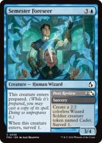 Semester Foreseer - Reality Fracture - Magic: The Gathering card