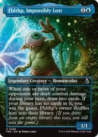 Fblthp, Impossibly Lost (Borderless) - Reality Fracture - Magic: The Gathering card