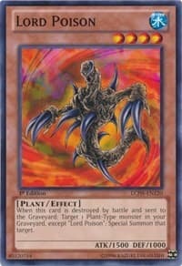 Lord Poison - Legendary Collection 4: Joey's World - YuGiOh card