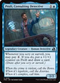 Proft, Consulting Detective - Reality Fracture - Magic: The Gathering card