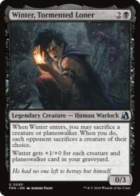 Winter, Tormented Loner - Reality Fracture - Magic: The Gathering card
