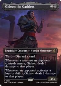 Gideon the Oathless (Borderless) - Reality Fracture - Magic: The Gathering card