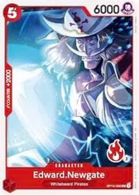 Edward.Newgate (OP12-002) (Ace Deck) - Set Sail Deck Set - One Piece Card Game card