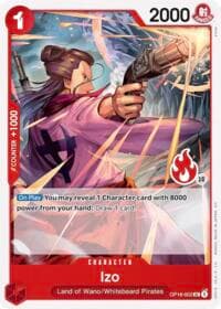 Izo (Ace Deck) - Set Sail Deck Set - One Piece Card Game card